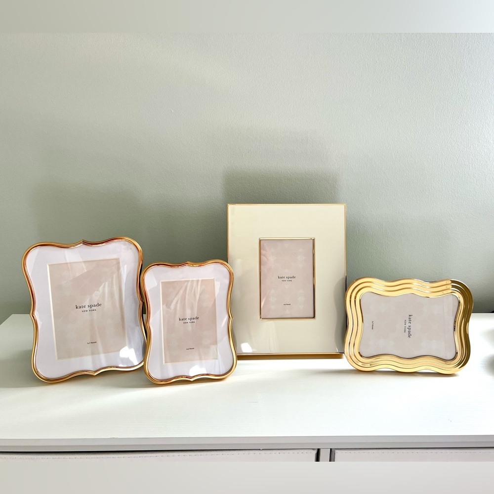 Kate Spade Gold Picture Frame Set